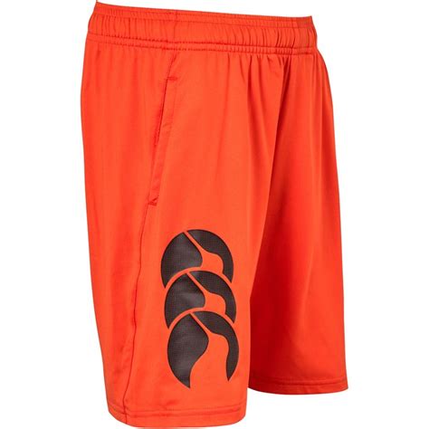 Buy Canterbury Junior Vapodri Stretch Knit Shorts Orange