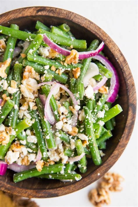 Green Bean Salad With Walnuts And Feta