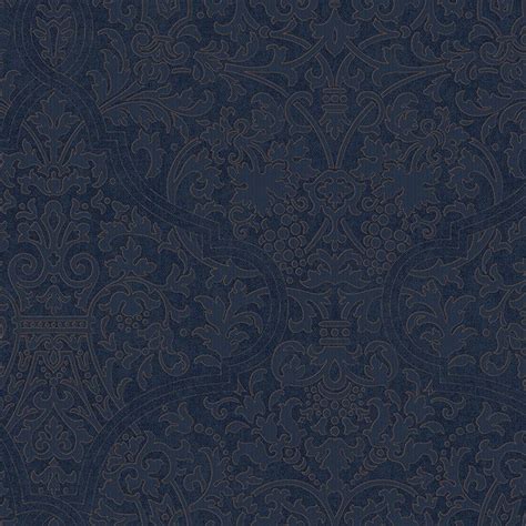Free Download Sample Granville Wallpaper In Blue By Ronald Redding For