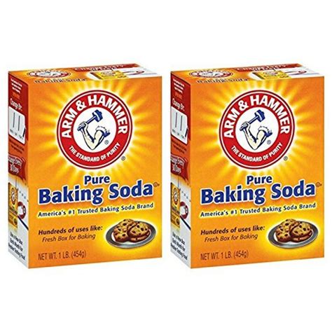 Arm And Hammer Pure Baking Soda 1 Lb Box Pack Of 2