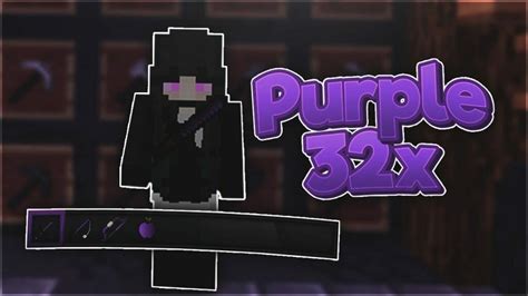 Purple 32x Pvp Texture Pack For Minecraft 18 And 17