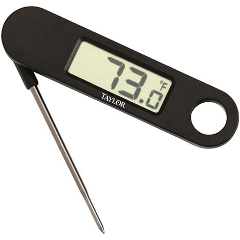 Taylor Precision Products Digital Cooking Thermometer With Probe And Timer