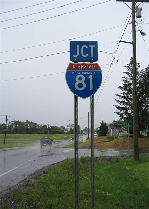 Interstate 81 Aaroads West Virginia