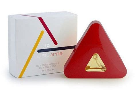 Vintage Liz Claiborne Red Triangle Spray Perfume 10 Fl Oz Etsy