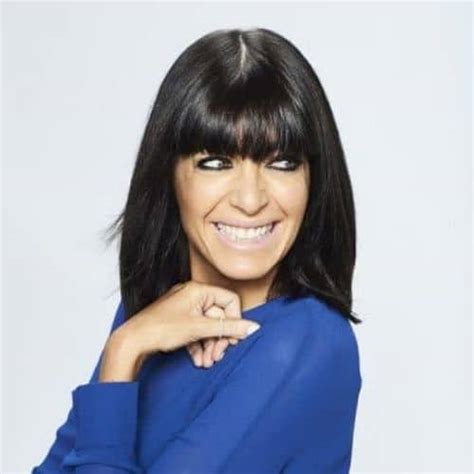 Claudia Winkleman Renowned Tv Presenter Glamorous Host