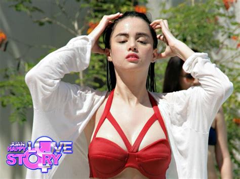 Exclusive Kim Domingo In A Red Hot Swimsuit For Juan Happy Love Story Gma Entertainment