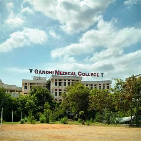 Gandhi Medical College And Hospital Mymedschoolorg