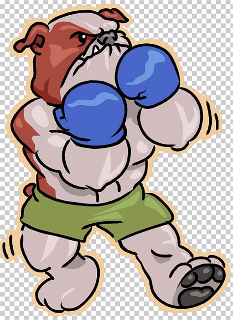 Bulldog Boxer Cartoon Png Clipart Animal Artwork Boxer Boxing