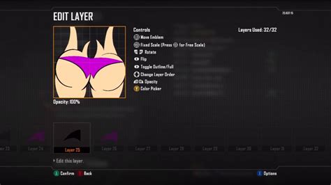 Black Ops Sexy ASS Emblem HOT YouTube