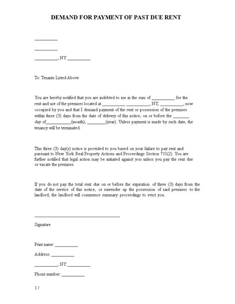 Printable Tenant Eviction Notice Letter Template Example In Bank Home Com