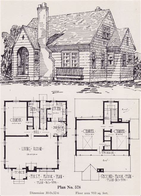 English Cottage House Plan Image To U