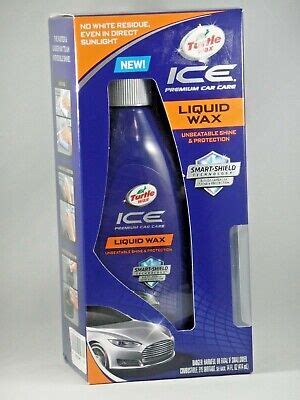 New Turtle Wax Ice Premium Car Care Liquid Wax Polish High Gloss Shine
