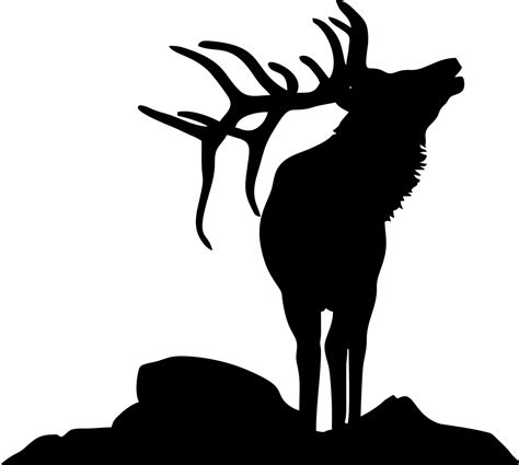 elk silhouette | elk-silhouette-9 | Scroll saw patterns, Scroll saw patterns free, Scroll saw