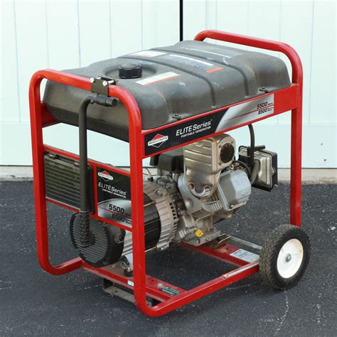 Briggs And Stratton Elite Series Portable Generator Ebth