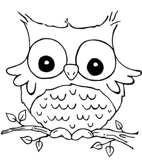 Our online collection of easy and adult coloring pages feature the best pictures for you to color. Coloring Page Owl - Coloring Home