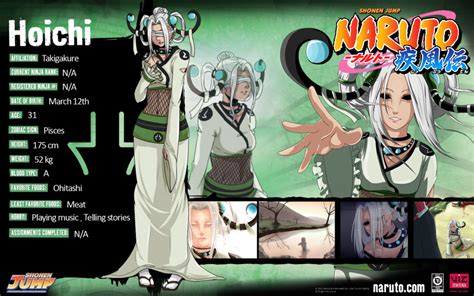 Tenome Hoichi Character Profile By Shikafy Naruto Shippuden