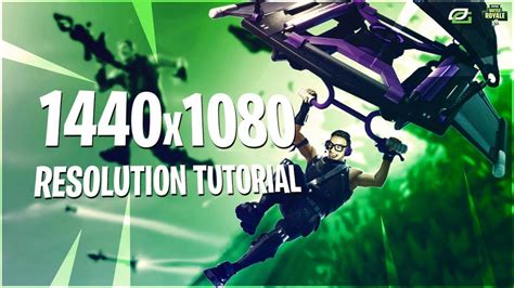 Fortnite Stretched Resolution Tutorial 1440x1080 Fortnite Tips