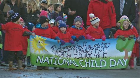100s Of Children March Across Pei To Mark National Child Day Cbc News
