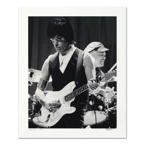 Sold Price Rob Shanahan Jeff Beck Hand Signed Limited Edition