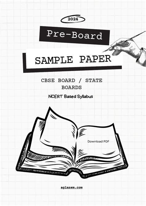 Class 12 Biology Pre Board Sample Paper 2024 Download Pdf