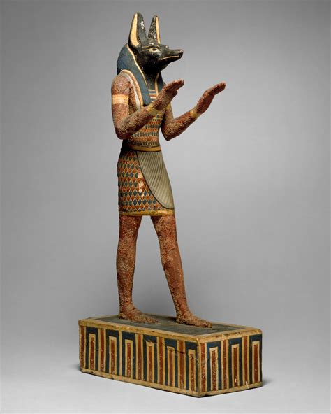 Statuette Of Anubis Ptolemaic Period The Metropolitan Museum Of Art