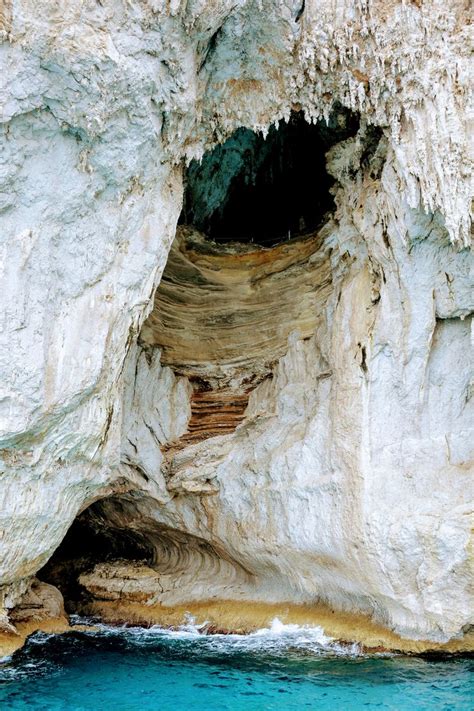 White Cave In Capri Limestone Sensation On This Amazing Island Near