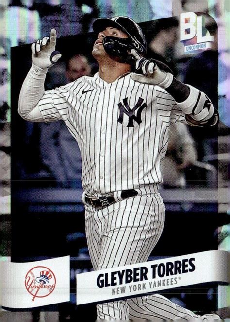 Topps Big League Uncommon Rainbow Foil Gleyber Torres Ebay