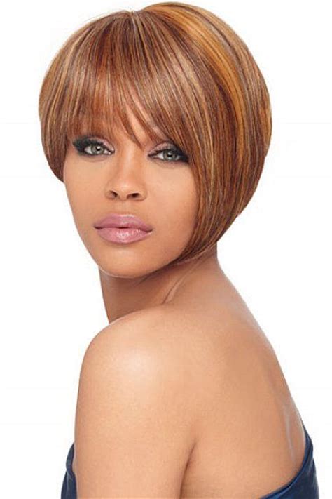 Short black and red hair another way to wear bright red hair color is as a fiery addition to black hair. Light-red-brown-hair-color-with-highlight-for-short-hair ...
