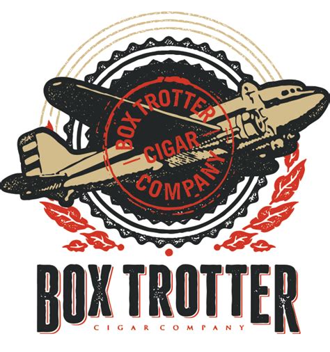Box Trotter Cigar Company On Behance Trotters Logo Design Cigars