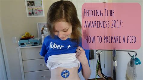 Feeding Tube Awareness Week How To Prepare A Feed Youtube