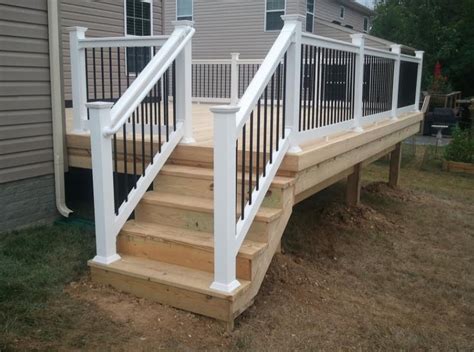 There is no maximum height. What Is The Right Deck Railing Height?