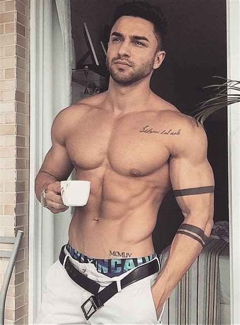 Muscle Body Muscle Men Costume Sexy Men Coffee Coffee Cafe Arab
