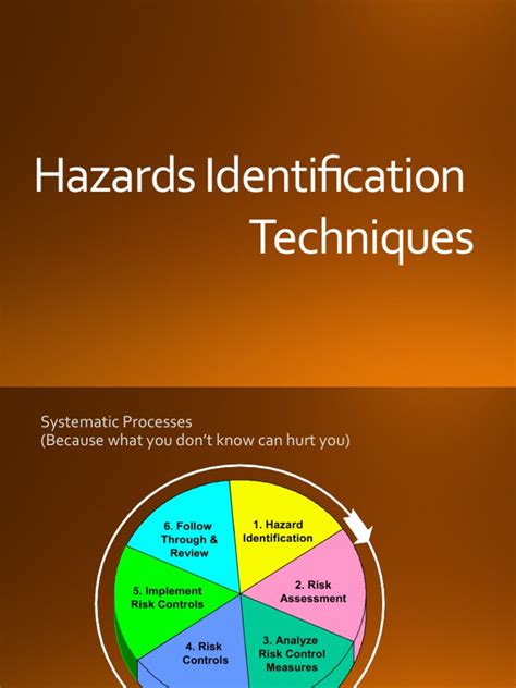 2hazards Identification Techniques 1pptx Hazards Occupational
