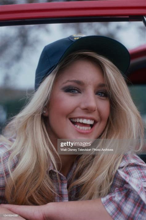 Heather Thomas Appearing In The Abc Tv Show Fall Guy News Photo