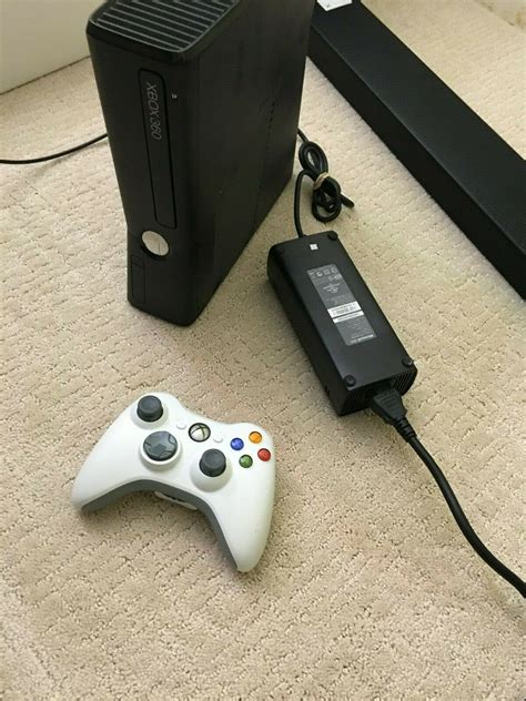 Microsoft Xbox 360 S Originate Edition 4gb Murky Console With White Controller Icommerce On Web