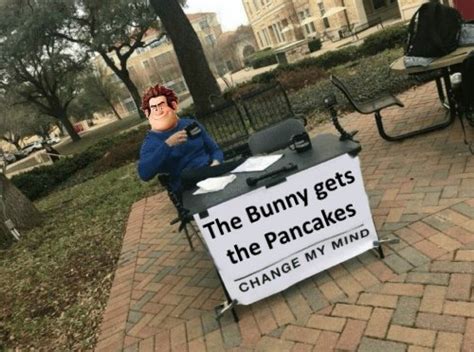 The Bunny Gets The Pancakes Wreck It Ralph Know Your Meme