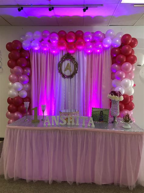 90 Awesome First Birthday Party Hall Decoration