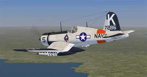 Vought F U Corsair Go Navy Microsoft Flight Simulator F U Corsair