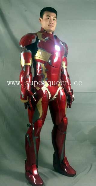 China Handmade Armor Ironman Costume Iron Man Suit Costumes