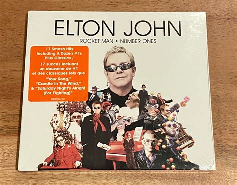 Elton John ‎ Rocket Man Number Ones Cd Mercury ‎ B000866102 Sealed Ebay
