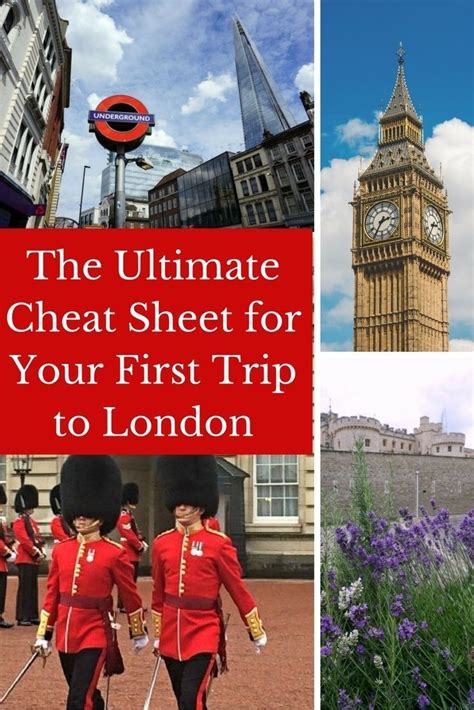 The Ultimate Cheat Sheet For Your First Trip To London With Images