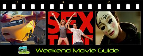 weekend movie guide sex tape purge planes 2