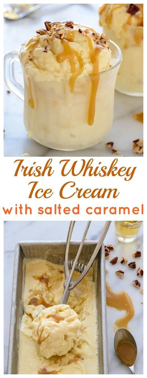 You might find it is difficult to spread evenly, but do the best you can. Irish Whiskey Ice Cream with Salted Caramel Swirl ...