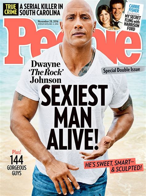 Dwayne Johnson 2016 From Peoples Sexiest Man Alive Through The Years