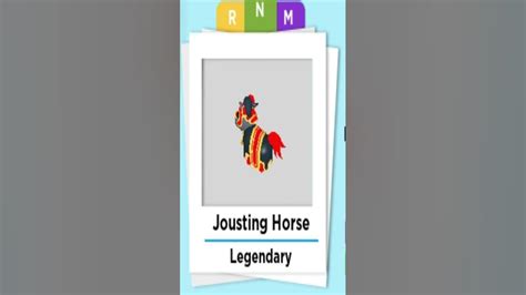 Jousting Horse Neon And Mega Neon In Adopt Me Shorts Youtube