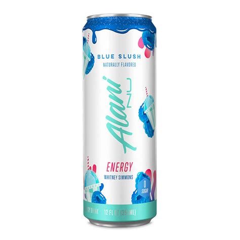 Alani Nu Sugar Free Energy Drink Blue Slush Oz Cans Pack Of Energy Fitness Drinks