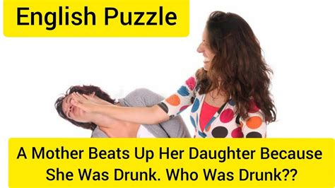 Picknick Furche Tagebuch A Mother Beats Her Daughter Puzzle Speziell Unfall Tyrannei