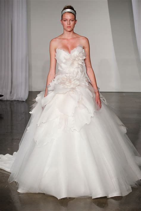 Wedding dresses & bridesmaids inspiration! Enchanting Marchesa Wedding Dresses - MODwedding