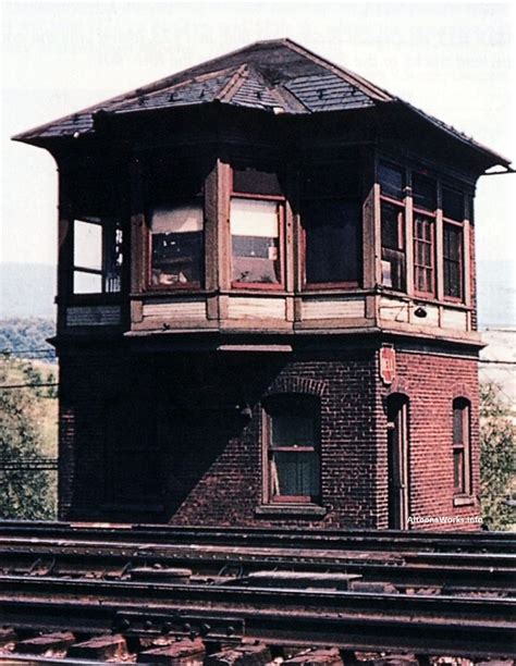 Altoona Area Interlocking Towers Railroad Photography Model Train