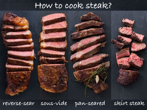 4 Best Ways To Cook A Steak Reverse Sear Sous Vide Pan Seared
